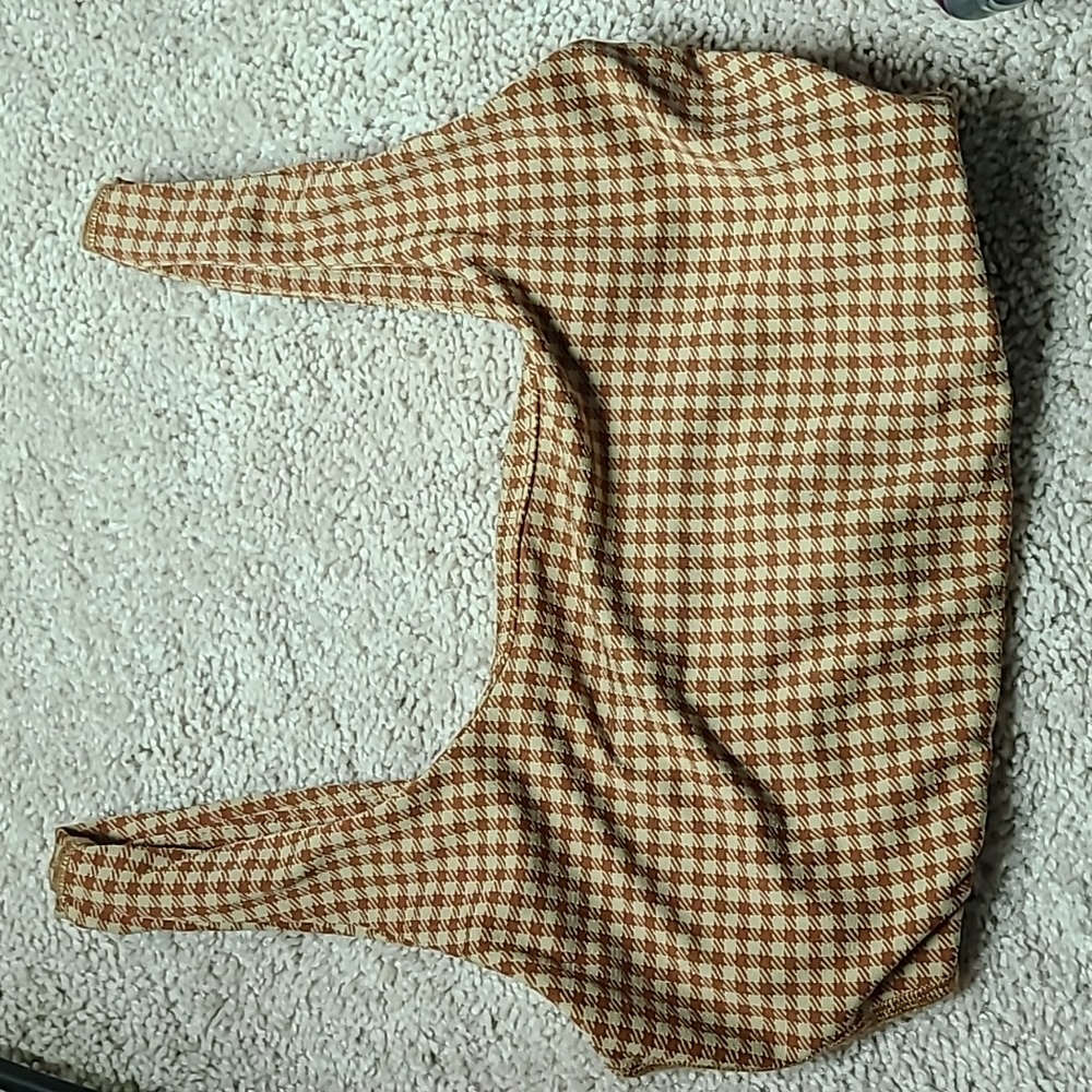 Madewell Houndstooth Bra sz S